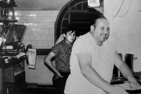 En la pizzeria de mi padre
